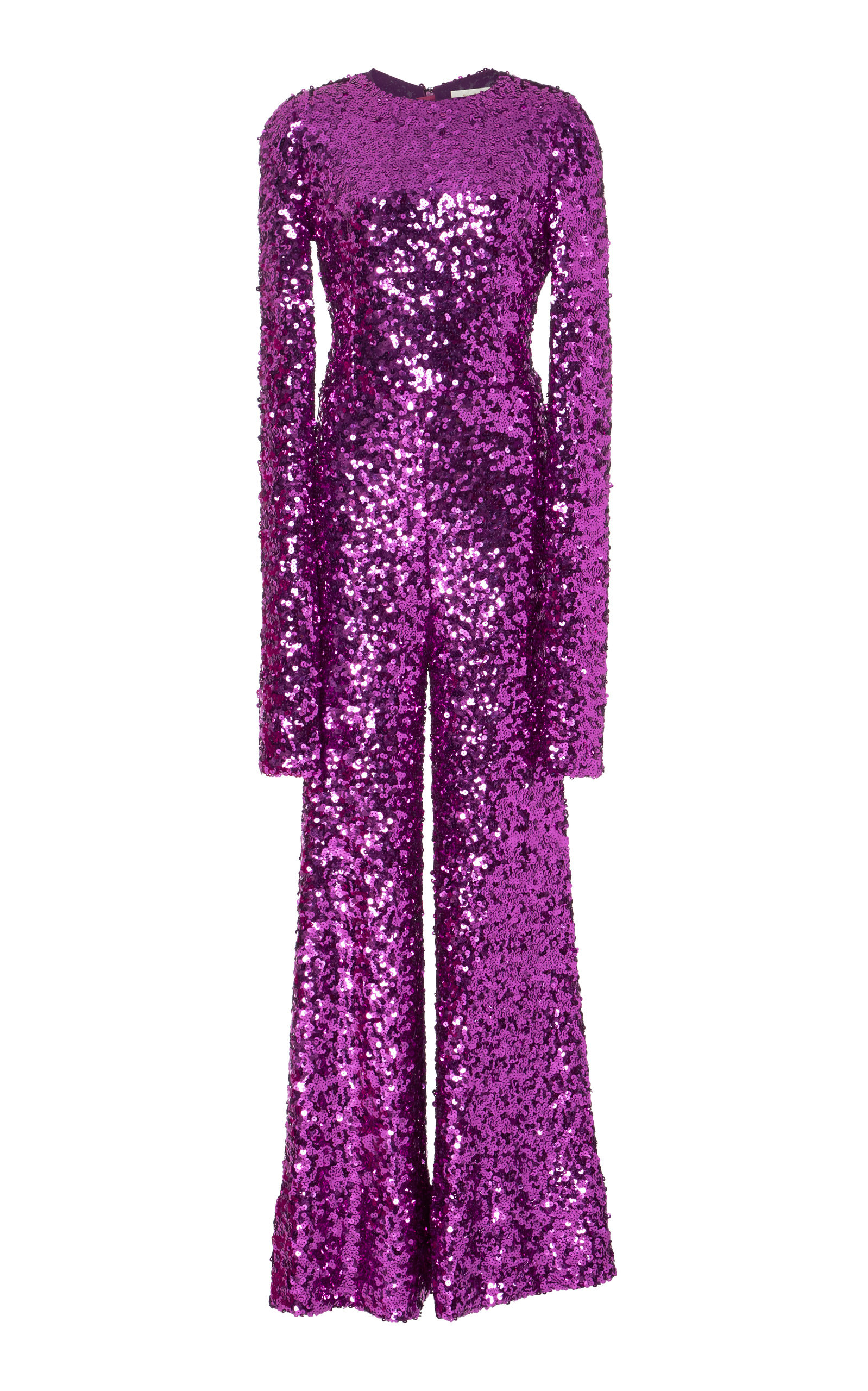 purple sequin jumpsuit like Bebe Rexha ...